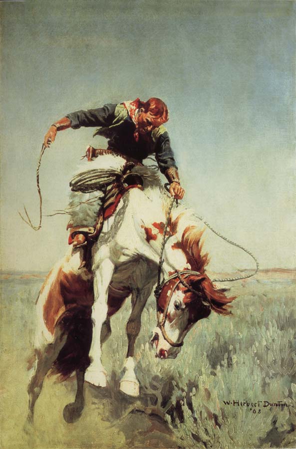 William Herbert Dunton Bronc Rider